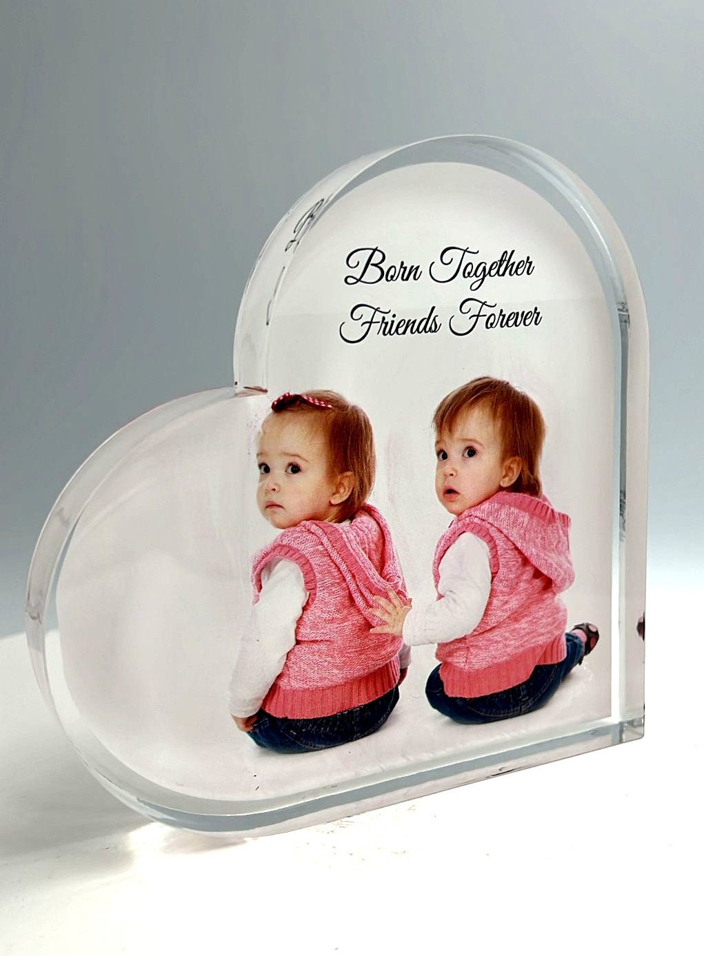 Acrylic Photo Heart - Valentine&