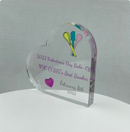 Acrylic Heart - Valentine&