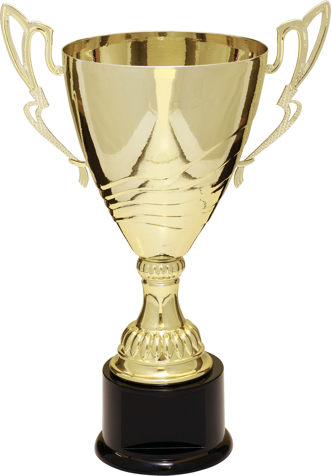 Gold Completed Metal Cup Trophy on Plastic Base/Metal Cups