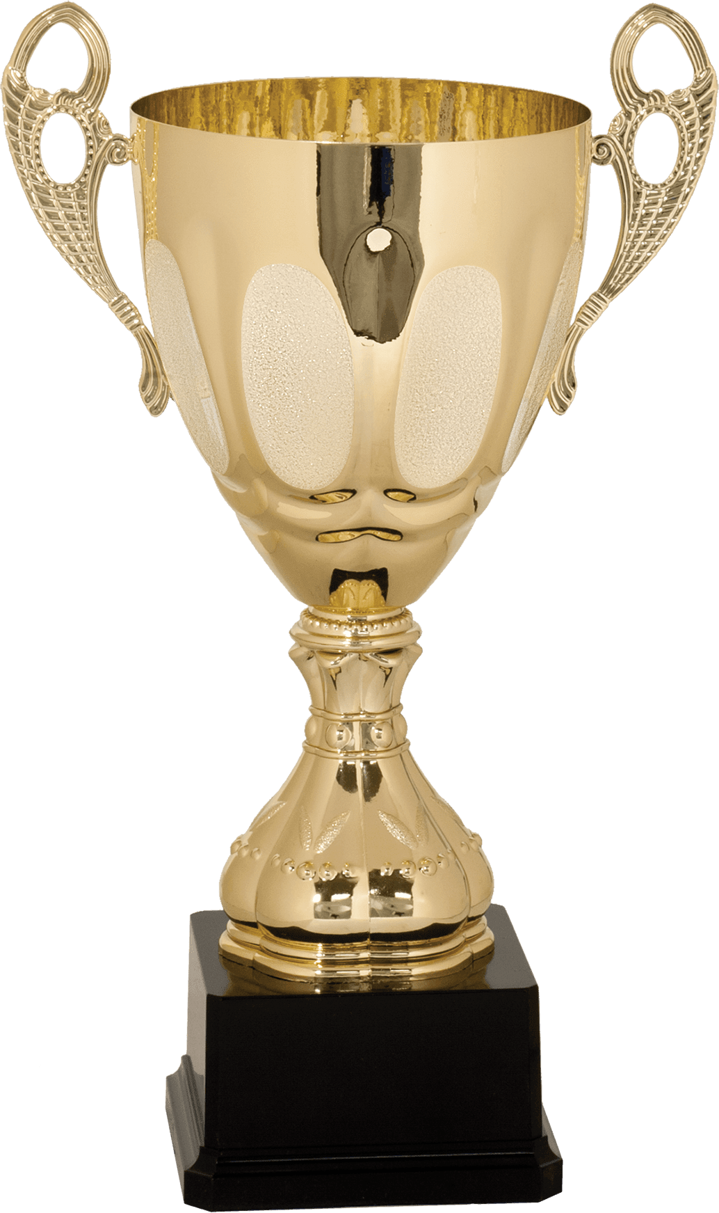 Gold Completed Metal Cup Trophy on Plastic Base/Metal Cups