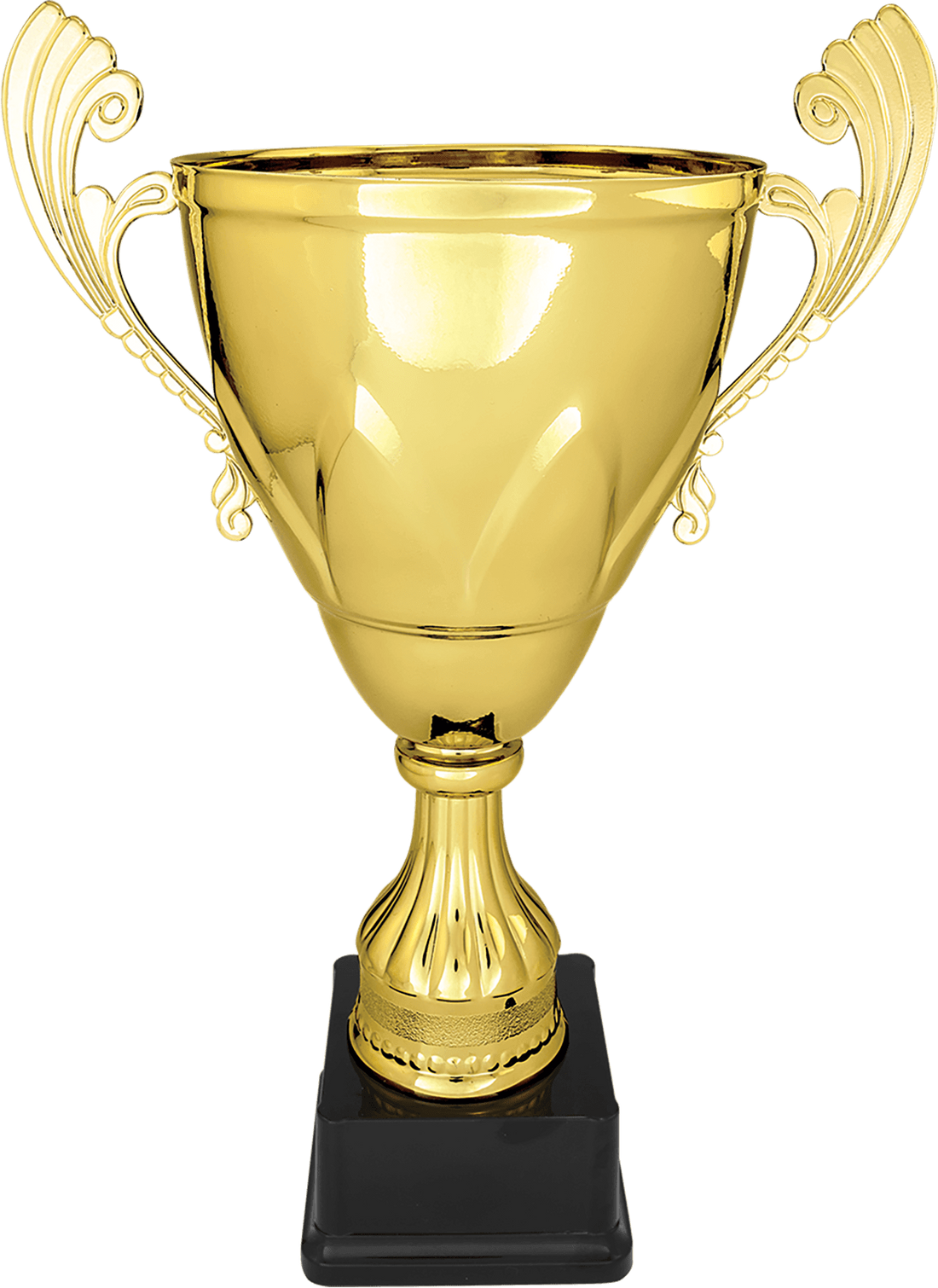 Gold Completed Metal Cup on Plastic Base/Metal Cups