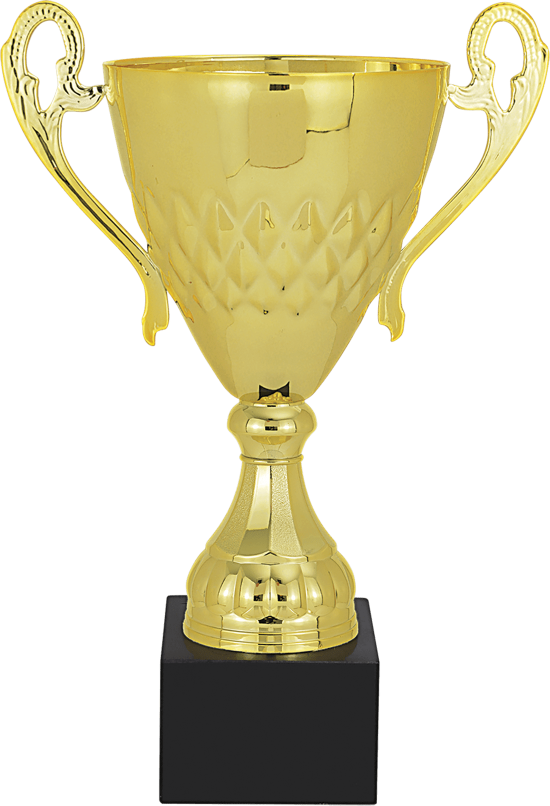 Gold Completed Metal Cup with Black Marble Base/Metal Cups