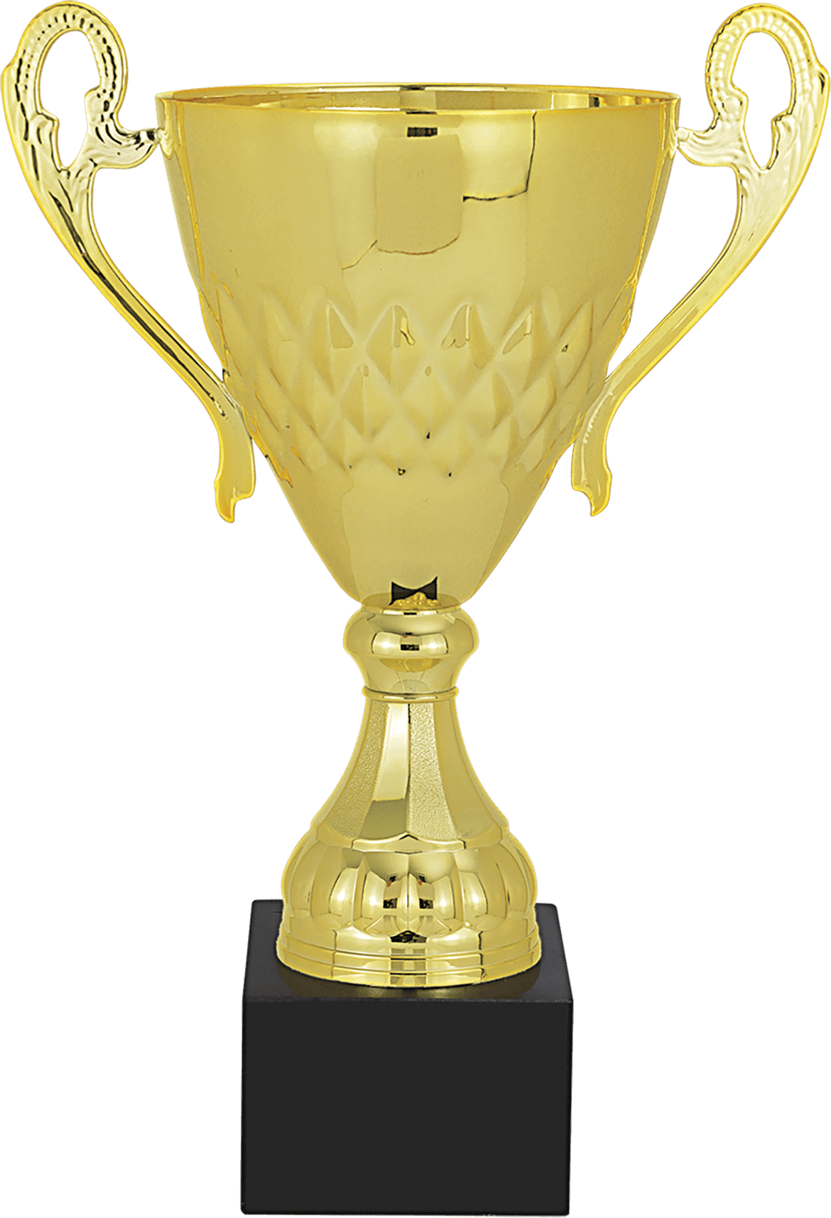 Gold Completed Metal Cup with Black Marble Base/Metal Cups