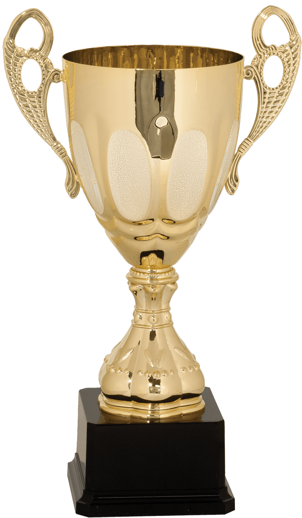 Gold Completed Metal Cup Trophy on Plastic Base/Metal Cups